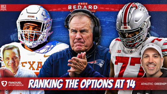 .@FDSportsbook Podcast: Bedard Patriots Pod - 2 pre-draft discussions to set the stage taken at BSJ Headquarters (Patriots)